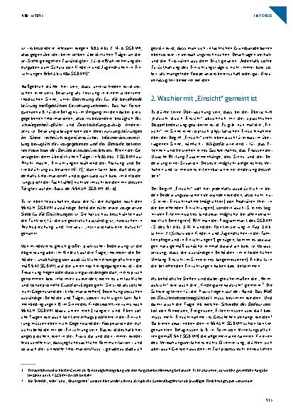 Vorschauseite 2: Aufsicht durch Einsicht Zum Regelungskonstrukt der §§ 45 ff. SGB VIII, zu Ungereimtheiten und einigen allzu auslegungsbedürftigen Rechtsbegriffen