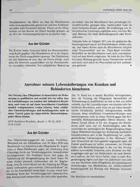 Vorschauseite 2: Physiotherapeuten ohne unternehmerisches Risiko sind abhängig beschäftigt.