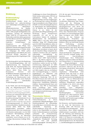 Vorschauseite 2: „Da prallen dann zwei sehr unterschiedliche Ansichten und auch Ideen aufeinander, mit denen wir konfrontiert sind. “ Eine qualitative Studie zu Schlüsselproblemen der Wohnberatung