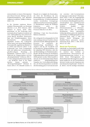 Vorschauseite 3: „Da prallen dann zwei sehr unterschiedliche Ansichten und auch Ideen aufeinander, mit denen wir konfrontiert sind. “ Eine qualitative Studie zu Schlüsselproblemen der Wohnberatung