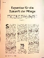 Vorschauseite 1: Expertise für die Zukunft der Pflege