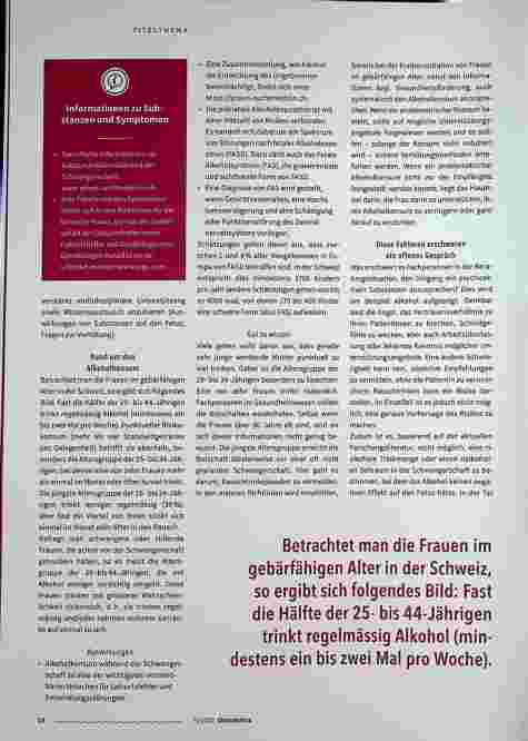 Vorschauseite 3: Schwangerschaft und Substanzkonsum - was gilt es zu wissen?