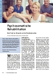 Vorschauseite 1: Psychosomatische Rehabilitation Best-Practice-Beispiel auch in Pandemiezeiten