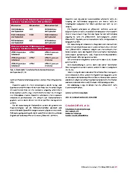 Vorschauseite 6: Verifizierung des Fusionsnachweises mittels qRT-PCR am Idylla™-System der Firma Biocartis NV (Teil 1)