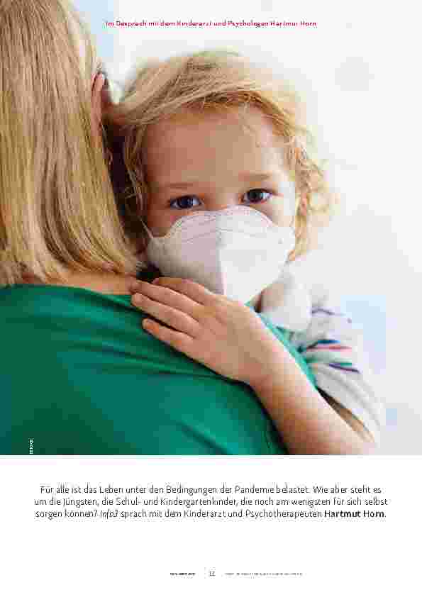 Vorschauseite 3: KINDERGESUNDHEIT Mit Spielraum durch die Pandemie