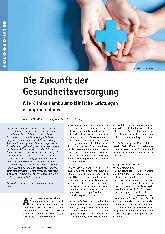 Vorschauseite 1: Die Zukunft der Gesundheitsversorgung: Wie Kliniken ambulant-klinische Leistungen erfolgreich planen
