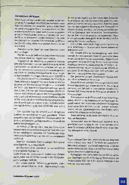 Vorschauseite 2: Geduld ist gefragt.