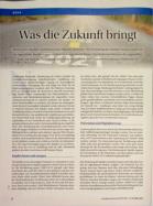 Vorschauseite 1: Was die Zukunft bringt