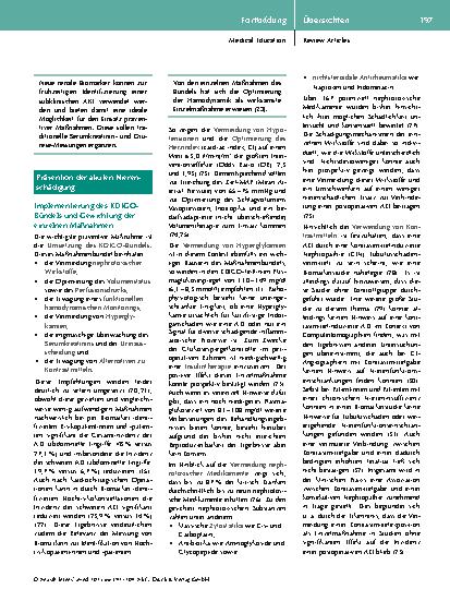 Vorschauseite 6: Diagnose, Prävention und Therapie der akuten Nierenschädigung
