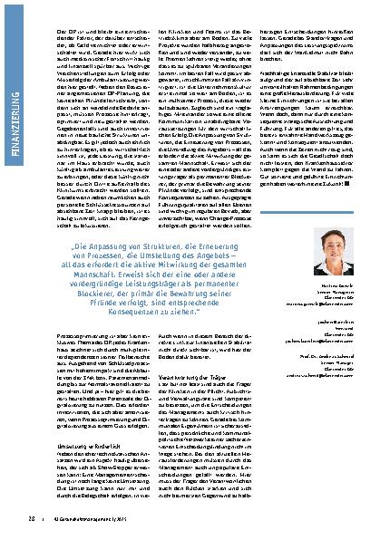 Vorschauseite 3: Stabilität in schwierigen Zeiten Strategien für eine nachhaltige finanzielle Stabilität