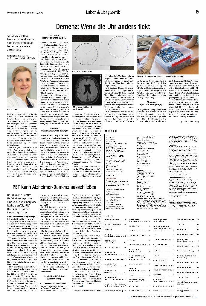 Vorschauseite 2: Labor&Diagnostik