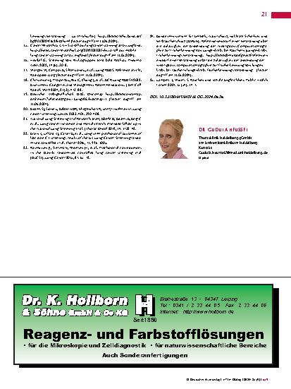 Vorschauseite 4: Update zur Lungenkrebsfrüherkennung mittels Niedrigdosis-Computertomografie (2)