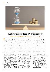 Vorschauseite 1: Lohnersatz für Pflegende?
