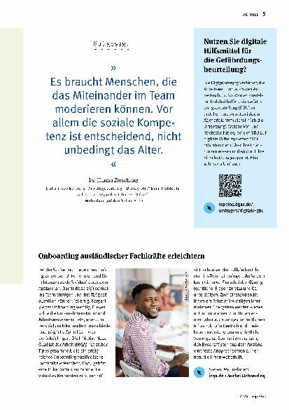 Vorschauseite 1: Onboarding ausländischer Fachkräfte erleichtern