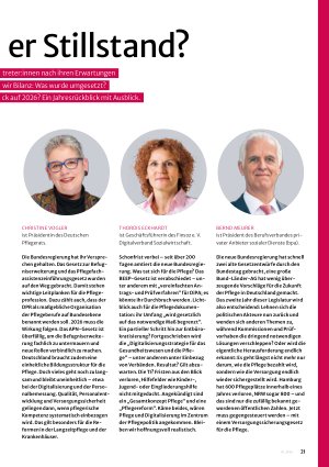 Vorschauseite 2: Fortschritt oder Stillstand?