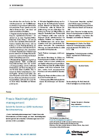 Vorschauseite 4: Eine Risikoanalyse für Technologiepartnerschaften