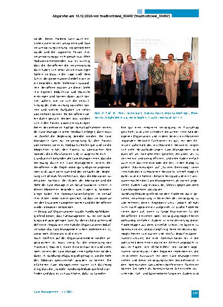 Vorschauseite 4: Verantwortung im Case Management