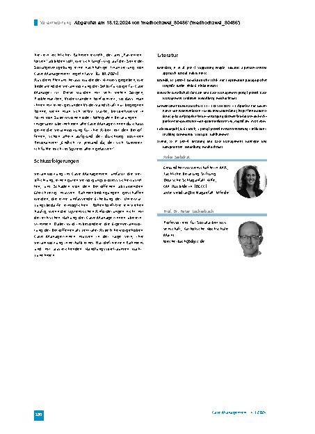 Vorschauseite 5: Verantwortung im Case Management