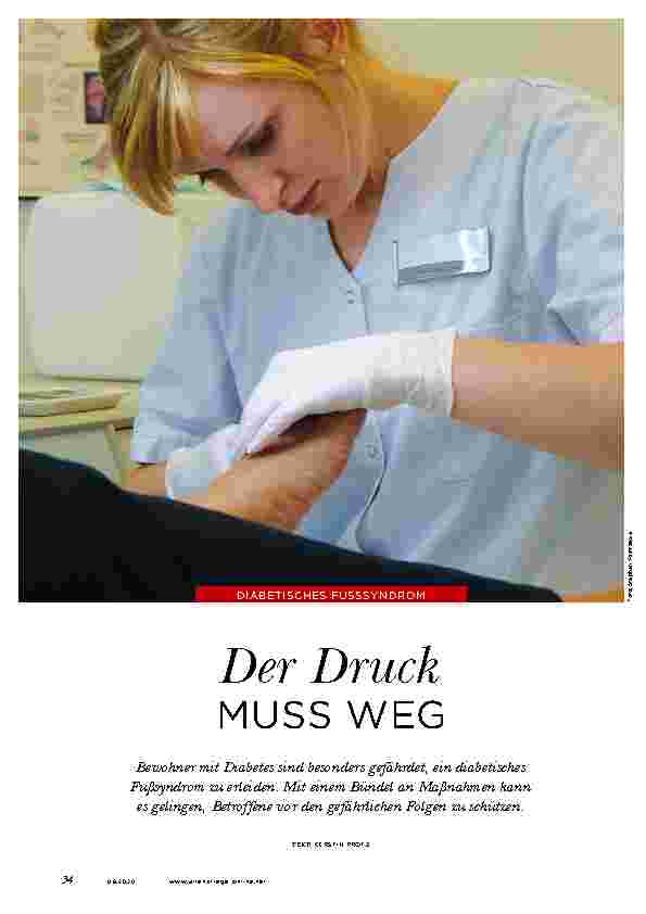 Vorschauseite 1: Der Druck MUSS WEG.