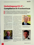 Vorschauseite 1: Herbsttagung KH-IT - Compliance im Krankenhaus