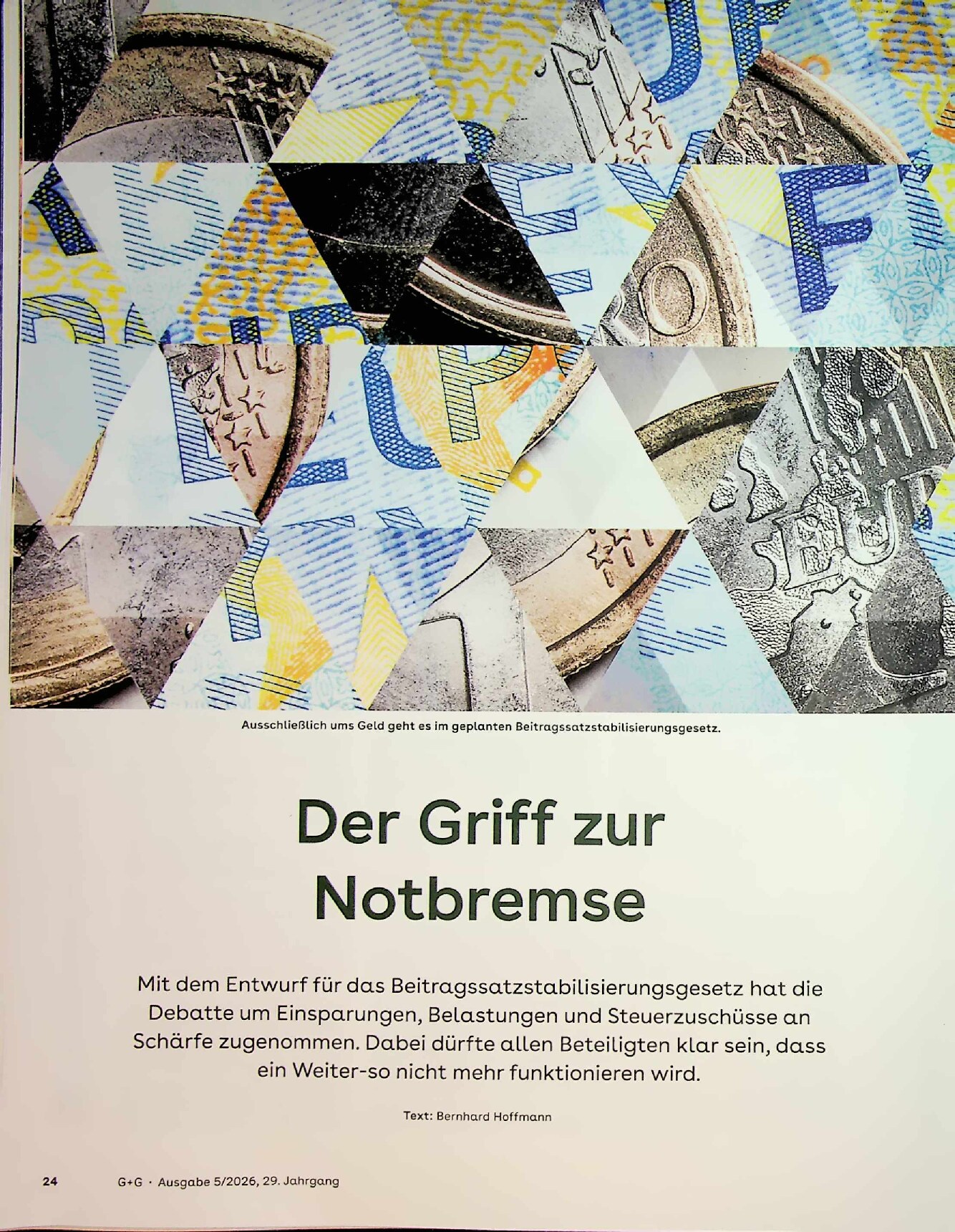 Vorschauseite 1: Der Griff zur Notbremse