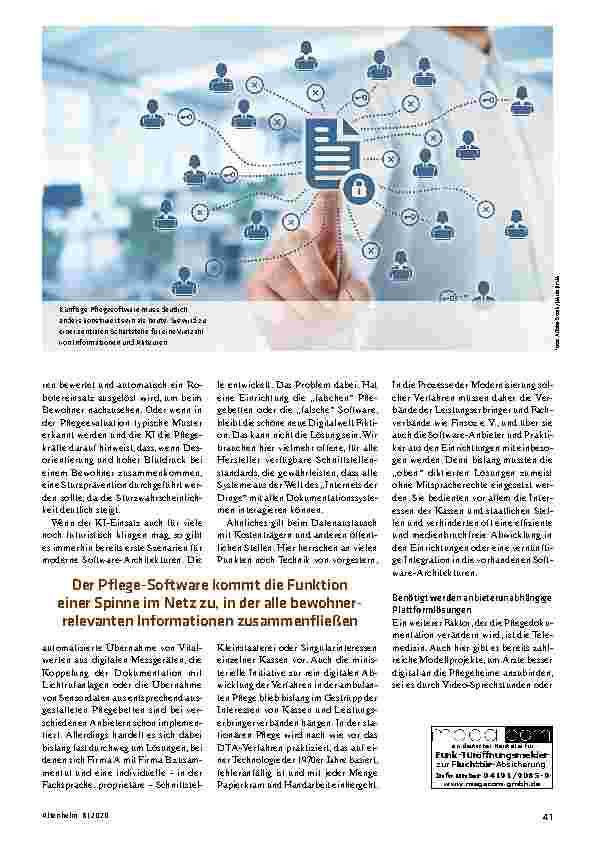 Vorschauseite 2: Von einsamer Insellösung zum vernetzten System