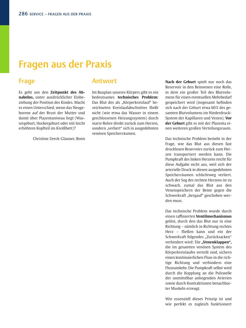 Vorschauseite 1: Fragen aus der Praxis