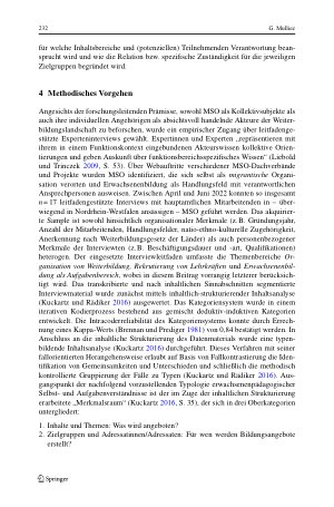 Vorschauseite 6: Erwachsenenpädagogische Selbstund Aufgabenverständnisse von Planenden in Migrant: innenselbstorganisationen. Eine inhaltsanalytisch fundierte Typologie