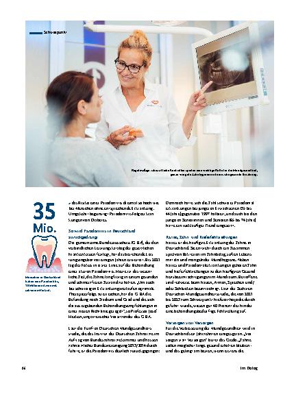 Vorschauseite 3: Mundgesundheit: Mehr als nur ein schönes Lächeln