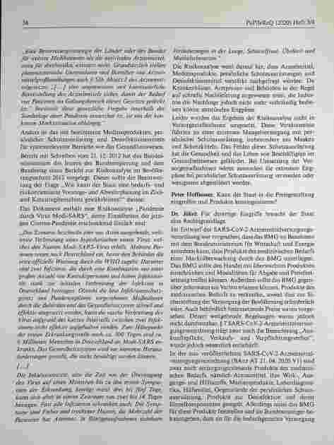 Vorschauseite 4: "Rechtsdurchsetzung in der Corona-Krise"