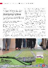 Vorschauseite 1: Corrected: Neue Wege in der Sturzprophylaxe