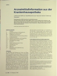 Vorschauseite 1: Arzneimittelinformation aus der Krankenhausapotheke