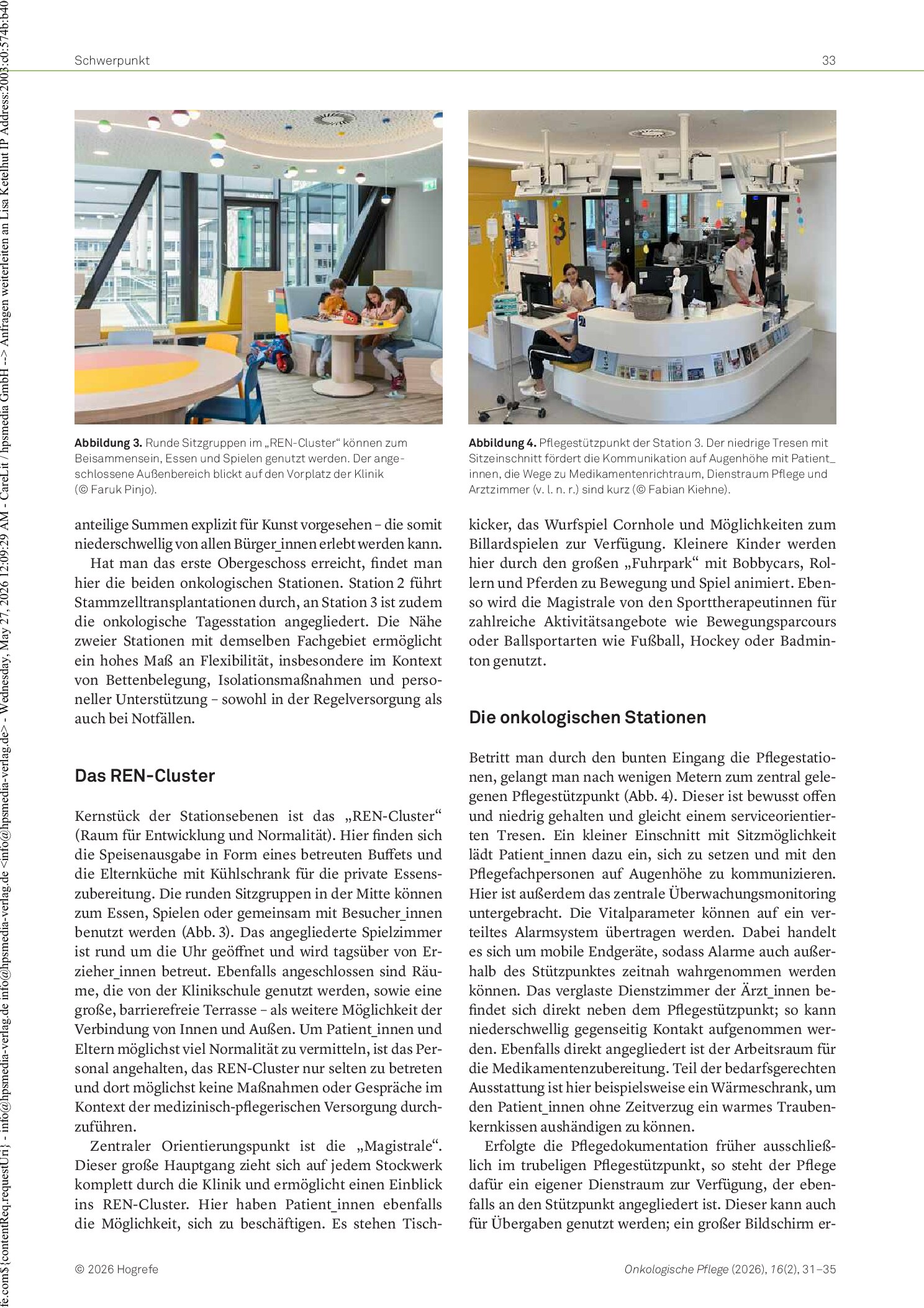 Vorschauseite 3: Heilende Architektur – Wenn Gebäude die Gesundheit fördern. Einblick in die neue Kinder- und Jugendklinik Freiburg