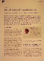 Vorschauseite 1: 100 Jahre Bank für Sozialwirtschaft Seit 1923 begleitet die Bank für Sozialwirtschaft (BFS) die Freie Wohlfahrtspflege.