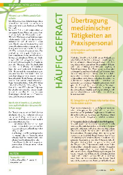 Vorschauseite 2: Die steuerliche Behandlung von Gutscheinen in der Naturheilpraxis