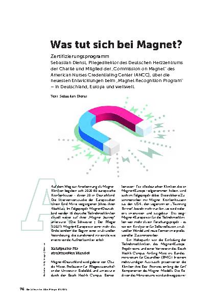 Vorschauseite 1: Was tut sich bei Magnet?