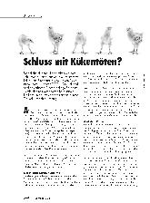 Vorschauseite 1: Schluss mit Küken töten?