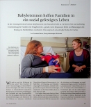 Vorschauseite 1: Babysitterinnen helfen Familien in ein sozial gefestigtes Leben.
