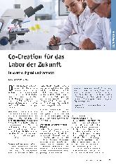 Vorschauseite 1: Co-Creation für das Labor der Zukunft: Innovativ, digital und vernetzt.