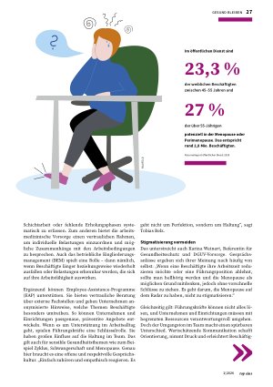 Vorschauseite 2: Herausforderung Wechseljahre