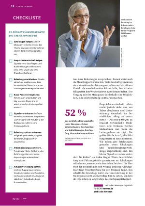 Vorschauseite 3: Herausforderung Wechseljahre