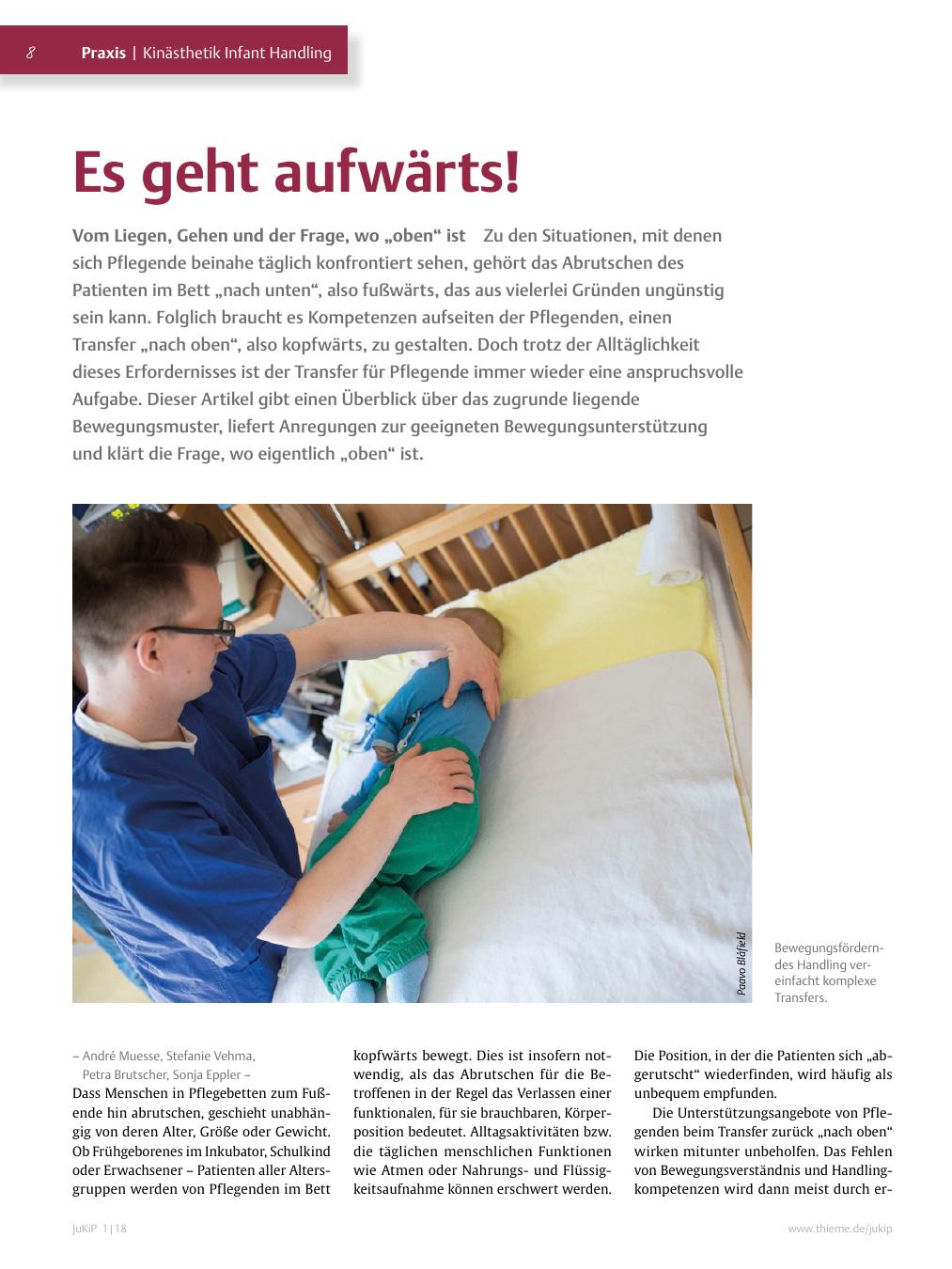 Vorschauseite 1: Es geht aufwärts!