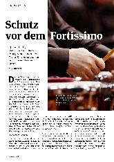 Vorschauseite 1: Schutz vor dem Fortissimo