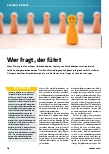 Vorschauseite 1: Wer fragt, der führt.