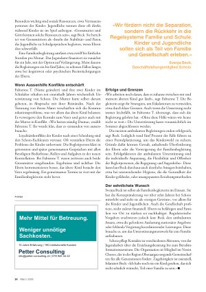 Vorschauseite 3: Begleiten statt trennen: Wie Familien gestärkt werden
