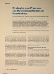 Vorschauseite 1: Strategien zum Erkennen von Hochrisikopatienten im Krankenhaus