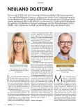 Vorschauseite 1: Neuland Doktorat