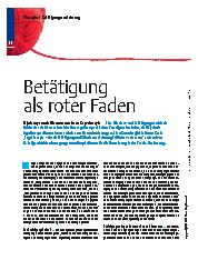 Vorschauseite 1: Betätigung als roter Faden