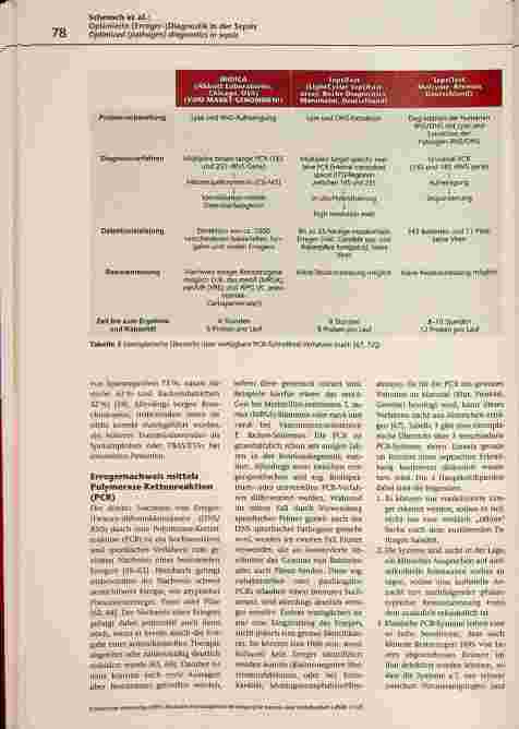 Vorschauseite 5: Optimierte (Erreger-)Diagnostik in der Sepsis