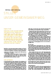 Vorschauseite 2: STILLEN. UNSER GEMEINSAMER WEG